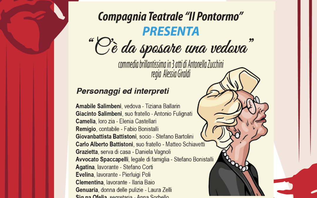 Domenica 9 Novembre ore 16.30 – C’È DA SPOSARE UNA VEDOVA